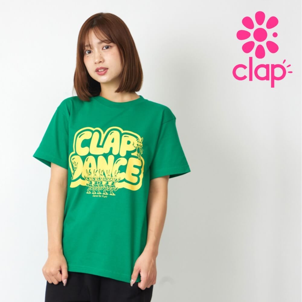 新品 clap フィットネス クラップ レディーストップス 半袖 CLABBIT