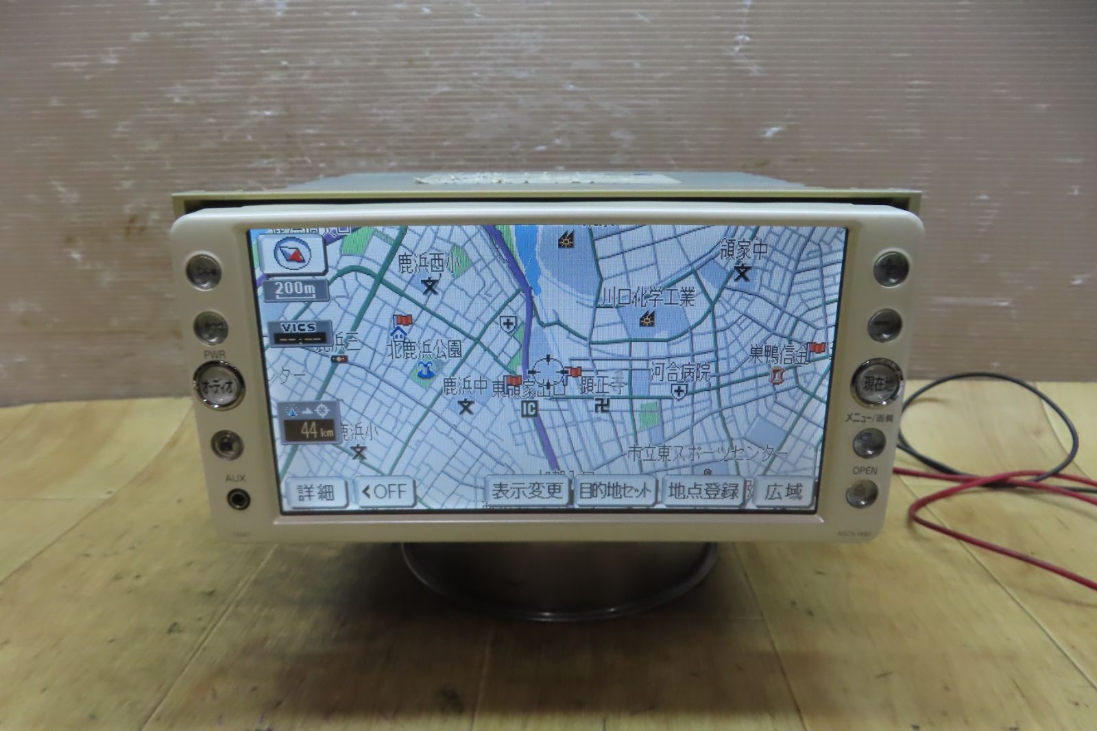 動作保証付F5067/トヨタ純正 NSCN-W60 SDナビ 地図2010年 CD再生OK