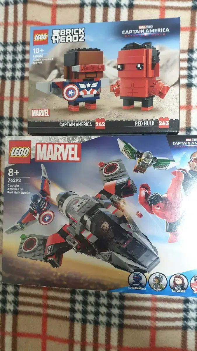 LEGO 76292 MARVEL マーベル レッドハルク LEGOブロック 40668キャプテンアメリカ ブリックヘッズ