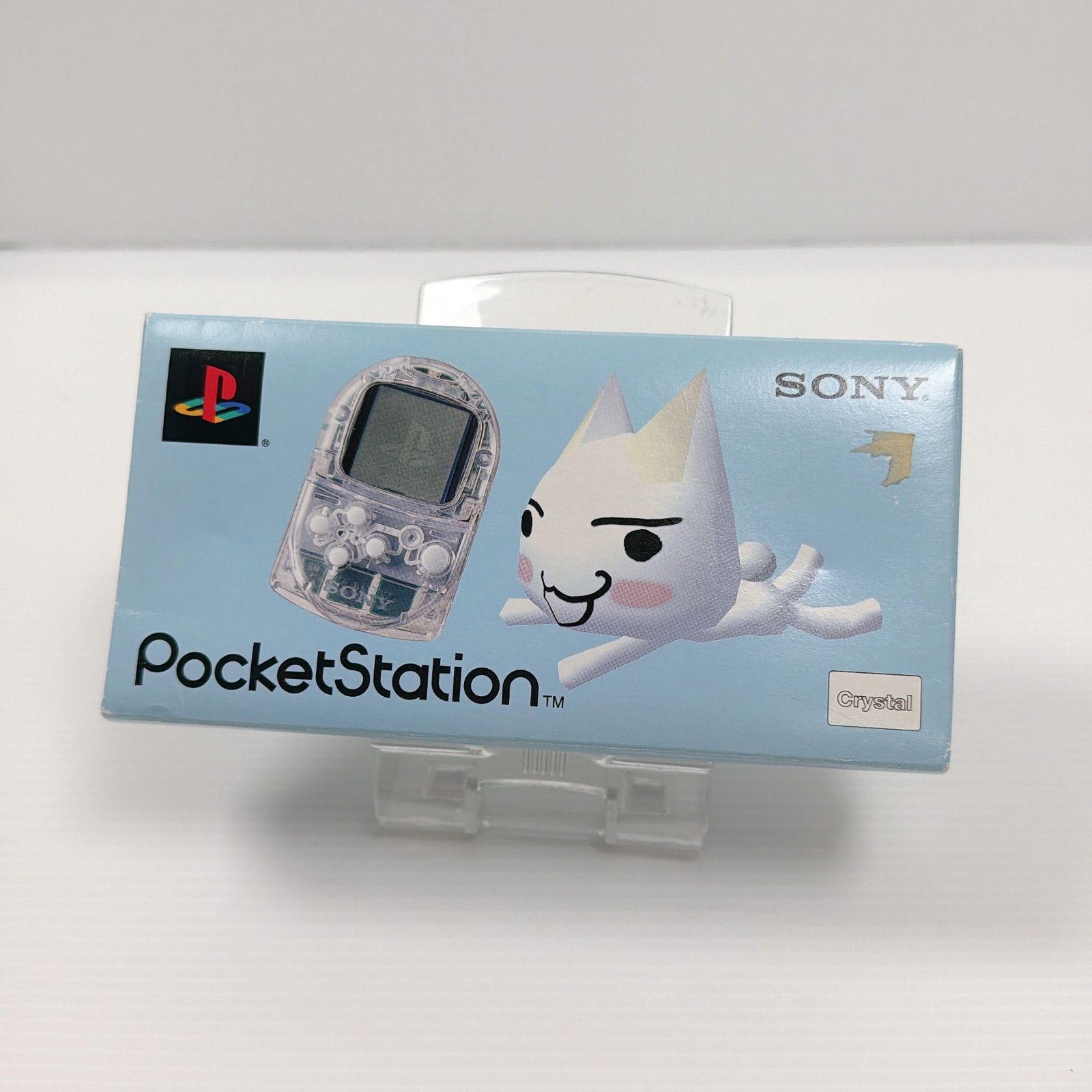 極美品 SONY PocketStation ポケットステーション クリスタル