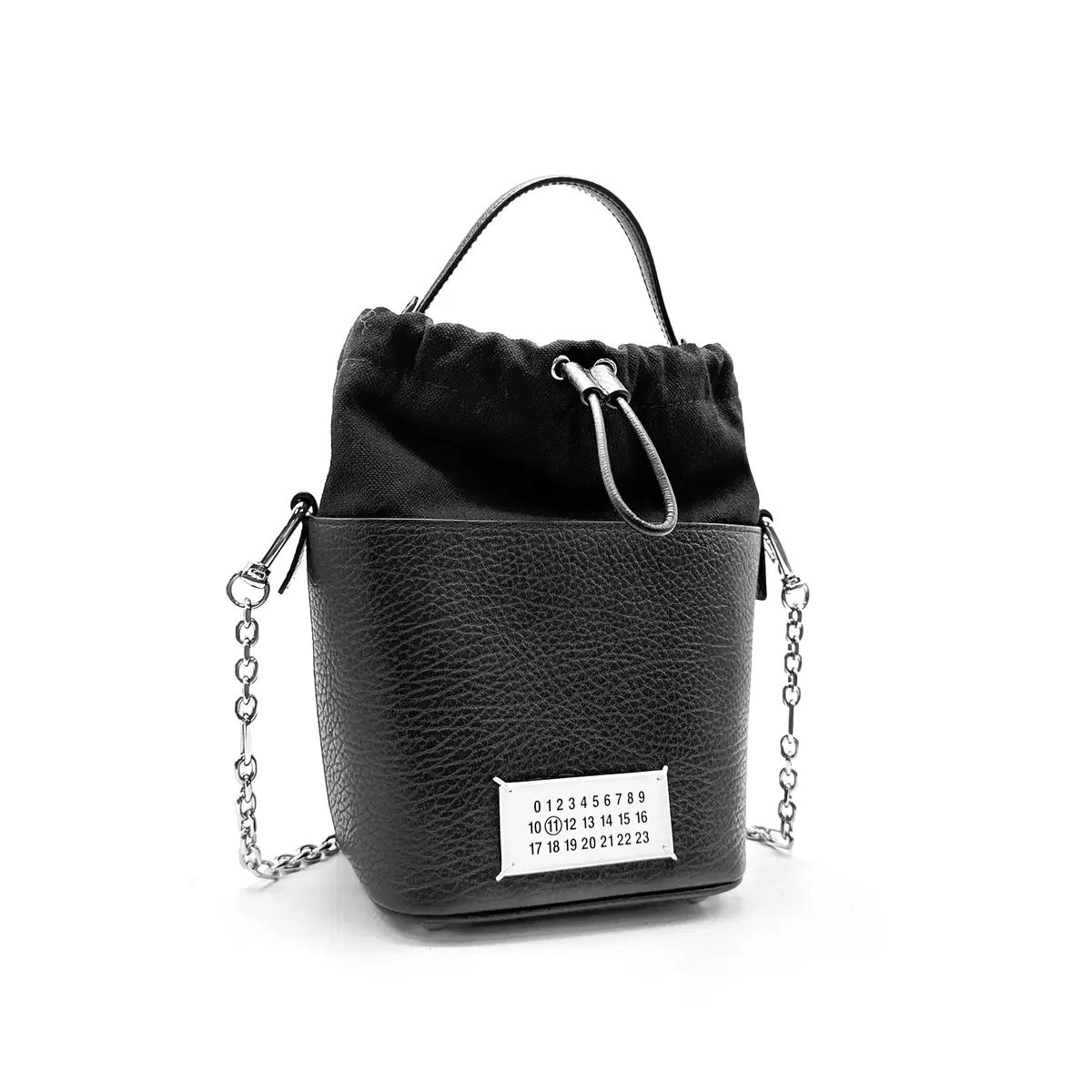 スモール Maison Margiela 5 AC バケットバッグ ブラック