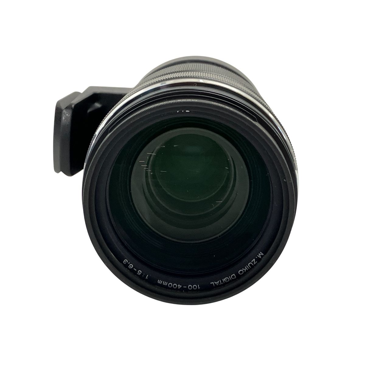  OLYMPUS M ZUIKO DIGITAL ED 100 400 mm F 5 0 6 3 IS 小型 軽量 ズーム レンズ マイクロフォーサーズマウント レンズフード付き エム ズイコー デジタル 良好 レンズ(ズーム) カメラ
