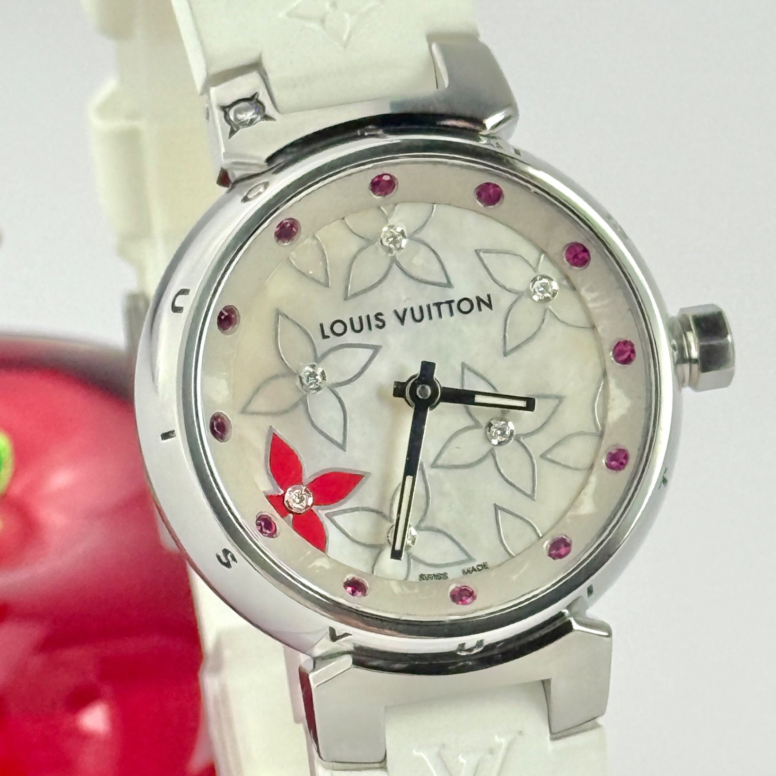  388本 ルイヴィトン タンブール ラブリーラック Q 121 J 599 腕時計(クォーツ) 腕時計(アナログ)