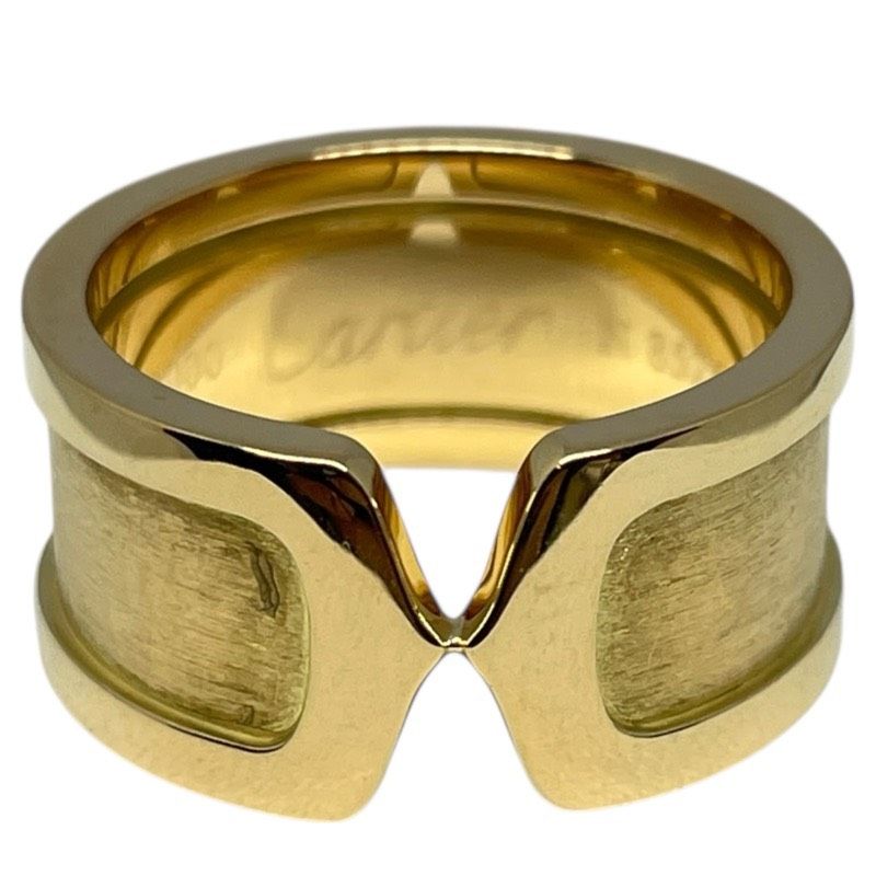 カルティエ Cartier C 2リング イエローゴールド 750 YG ジュエリー