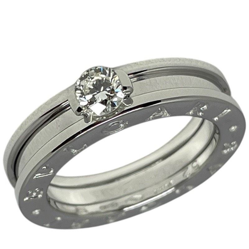 ブルガリ BVLGARI ビーゼロワンリング ホワイトゴールド 750 WG ジュエリー