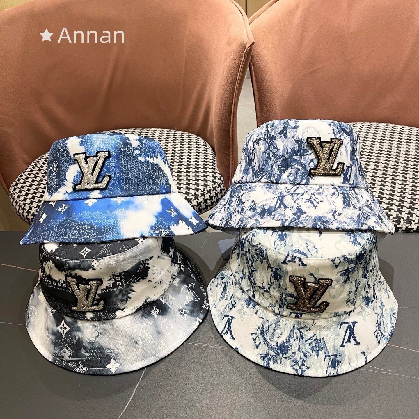 大幅値下げ LOUIS VUITTON (ルイヴィトン) 帽子 メンズ バケットハット