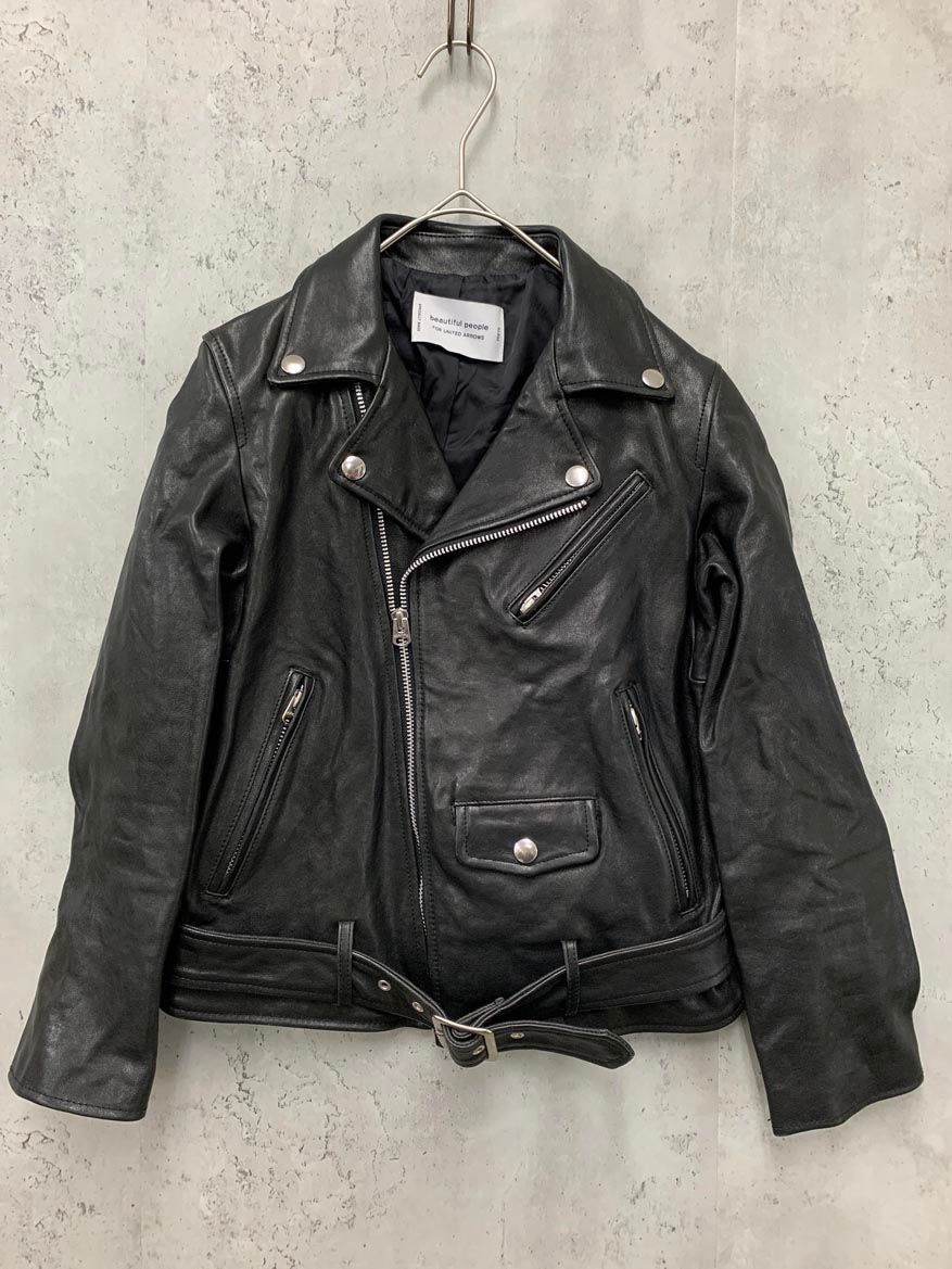 極美品 ビューティフルピープル UNITEDARROWS ジャケット 羊革 極美品 ビューティフルピープル UNITEDARROWS ジャケット 羊革