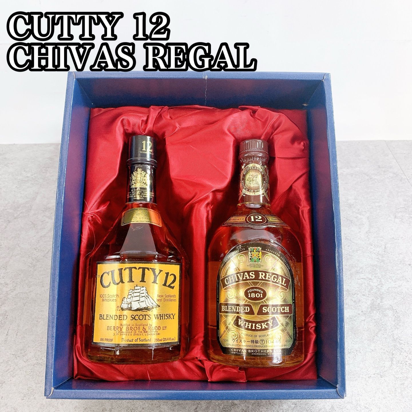 未開封 シーバスリーガル 12年　(51年)6本セット カティサーク12年＆シーバスリーガル12年ウイスキーセット - メルカリ