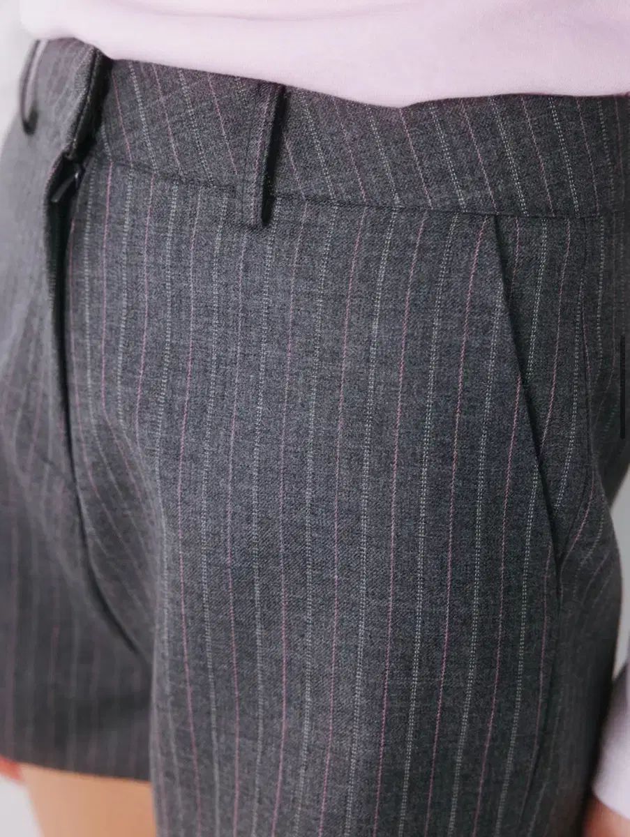  TANNAT ピンストライプ ショーツ ショートパンツ ハーフパンツ パンツ