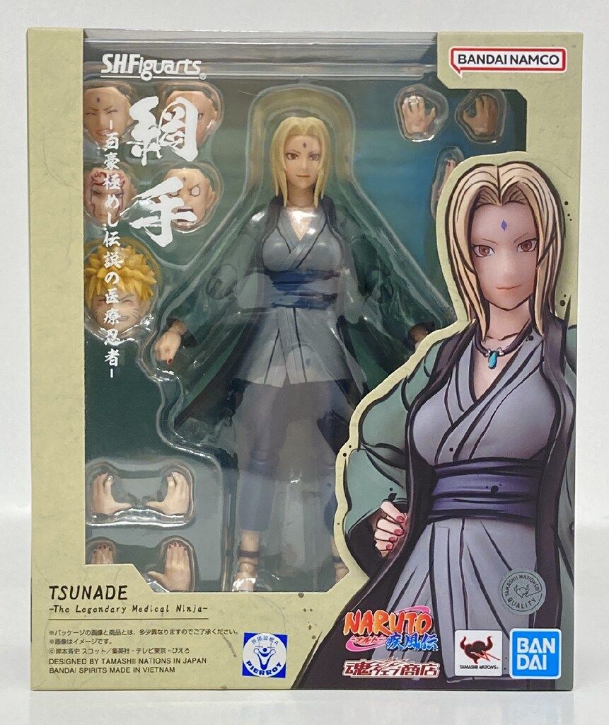 BANDAI SPIRITS S H Figuarts 綱手 百豪 めし伝説の医療忍者