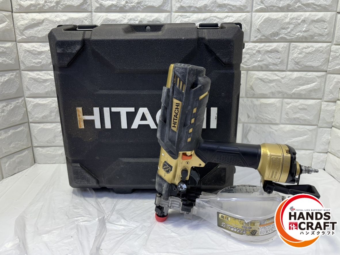 日立 WF 4 H 3 S 41 mm高圧ねじ打機 25～41 mmねじ対応 ケース付