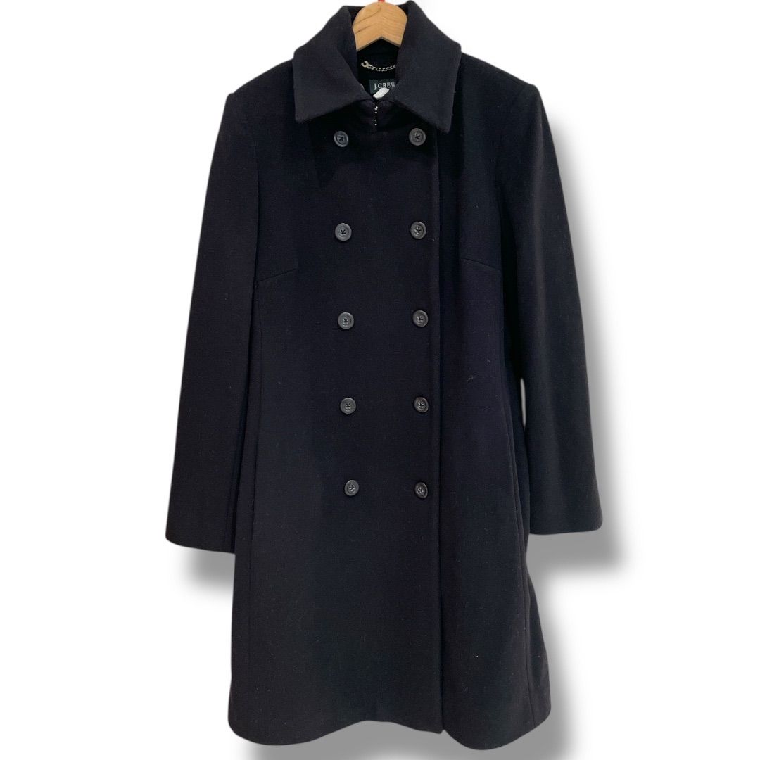 J.Crew ジェイクルー ウールカシミヤコート ダブルブレスト 襟取り外し