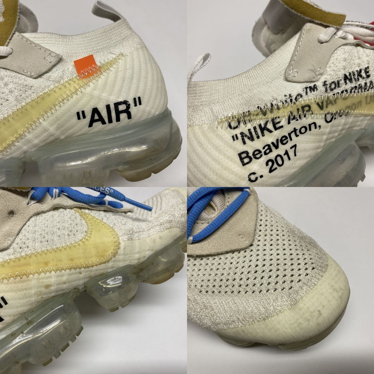 NIKE ナイキ Off-White x Air VaporMax Part 2 white AA3831-100 27cm