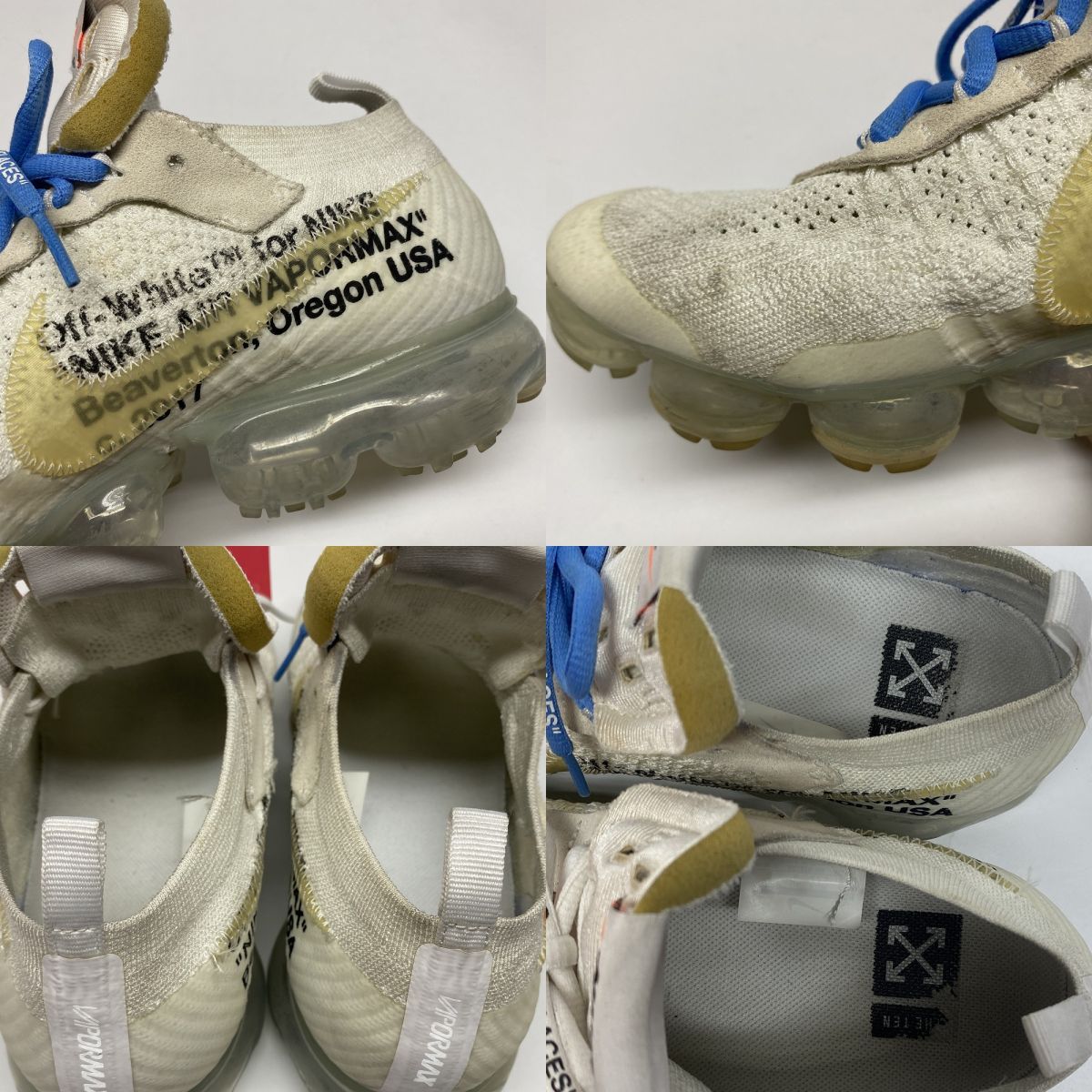 NIKE ナイキ Off-White x Air VaporMax Part 2 white AA3831-100 27cm