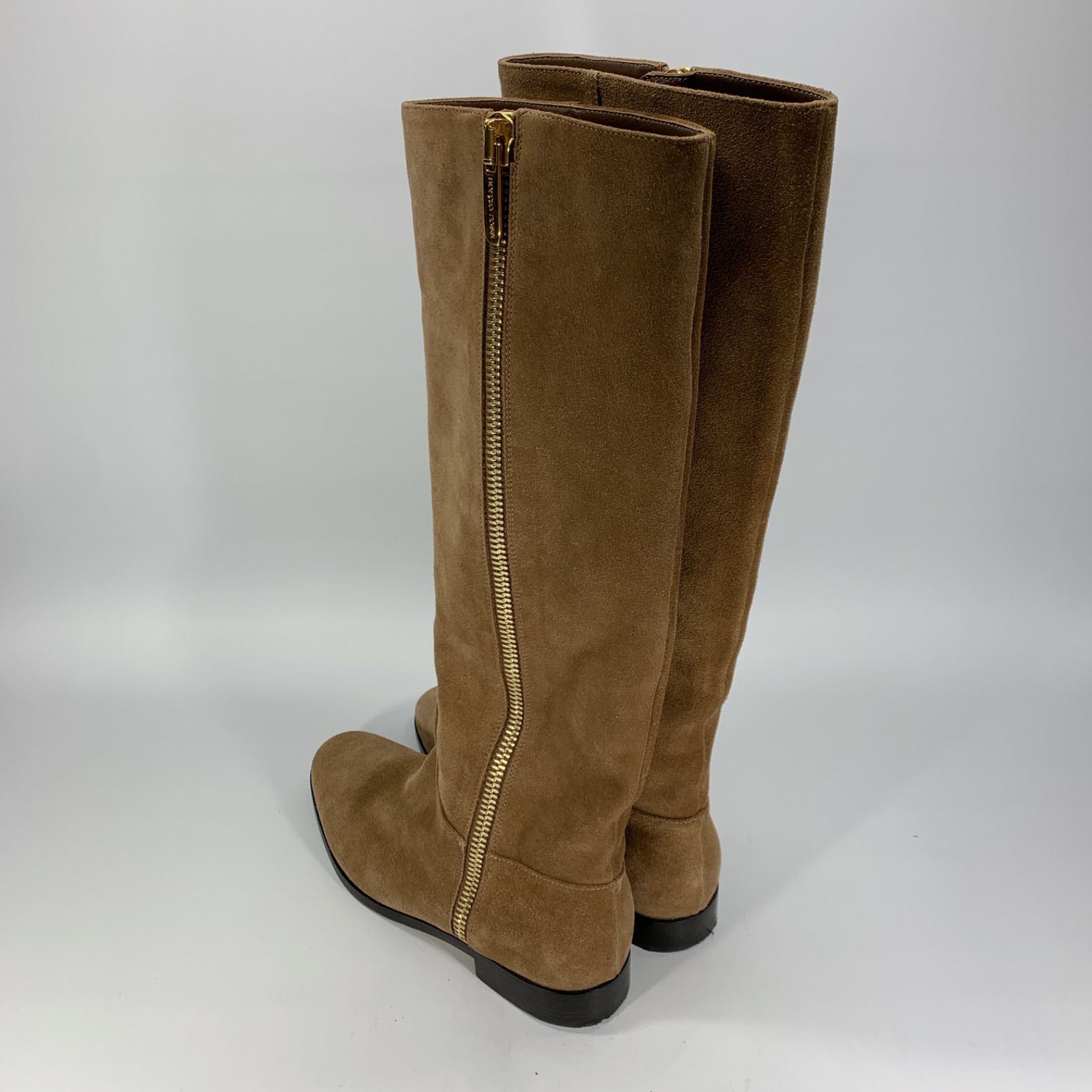 Sergio Rossi セルジオロッシ ロングブーツ スエード キャメル 34 21