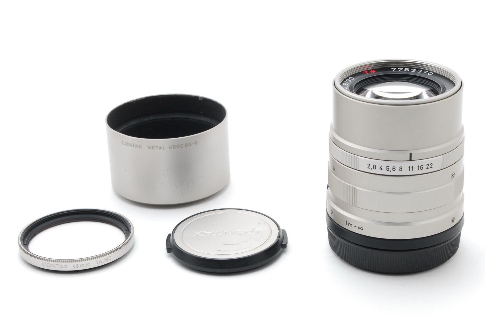  コンタックス レンズ CONTAX Carl Zeiss Sonnar T 90 mm f 2 8 Lens G 1 レンズ(単焦点) カメラ