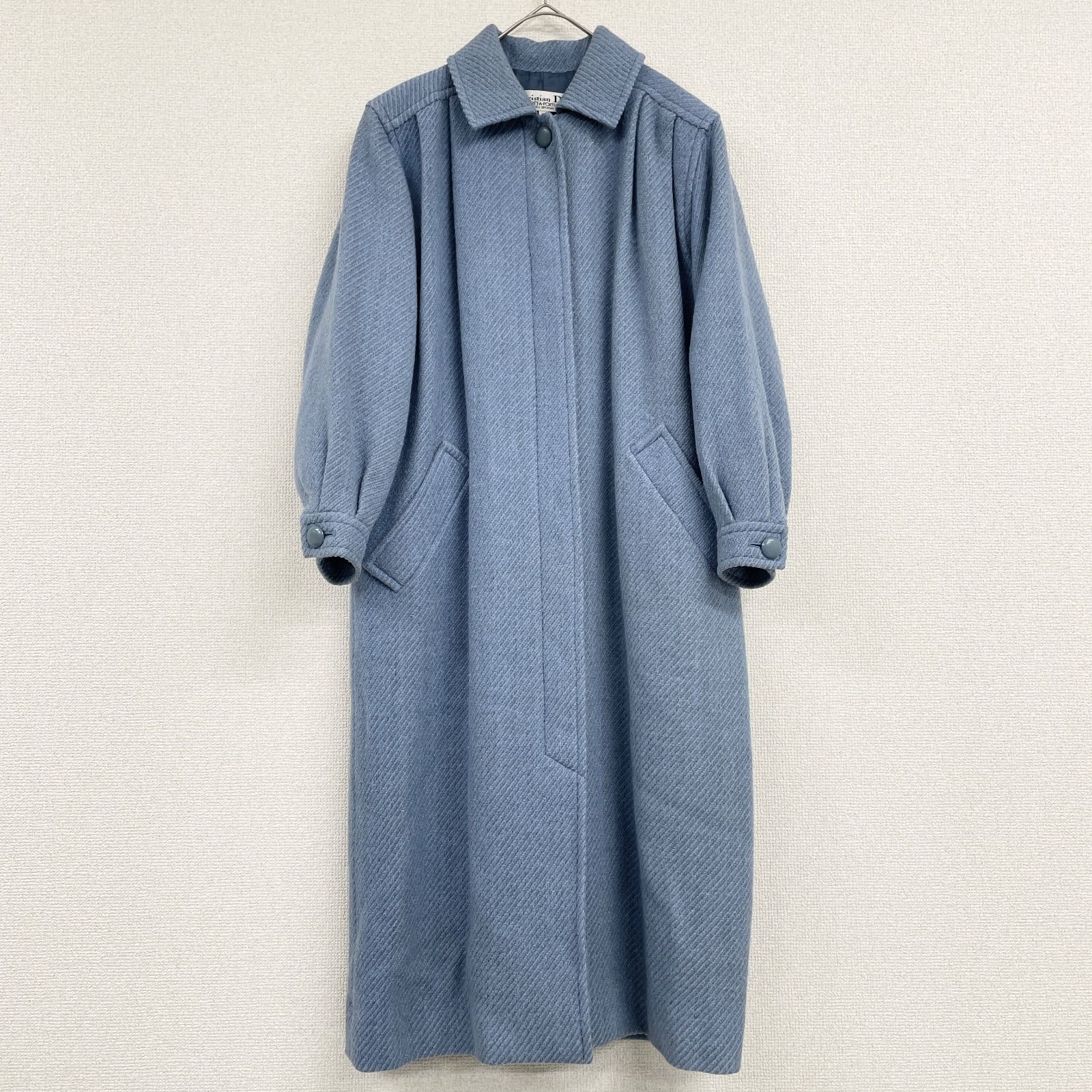 Christian Dior クリスチャンディオール ロングコート パフスリーブ