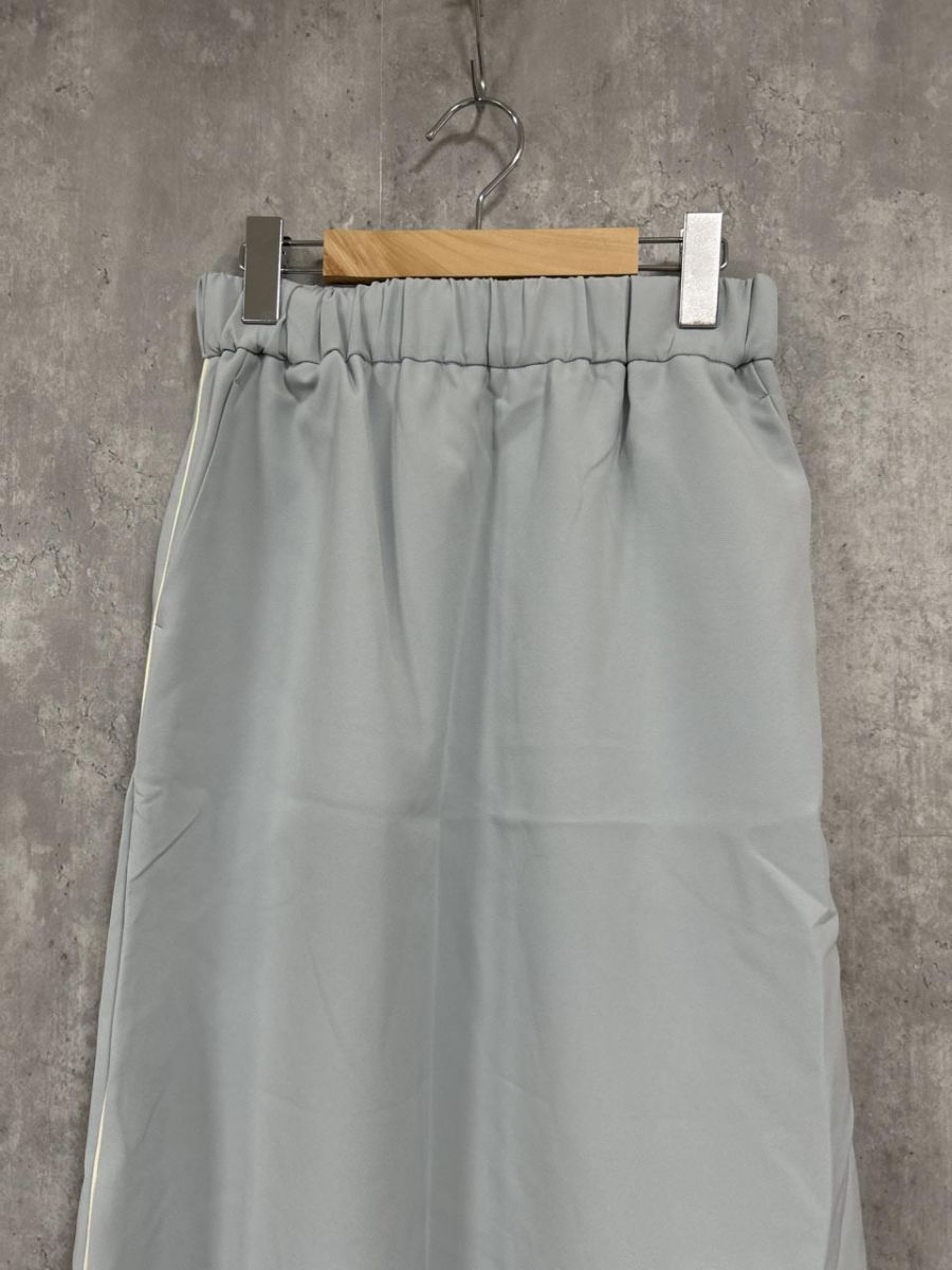 grand table サイドライン ロング スカート sizeM 水色 レディース