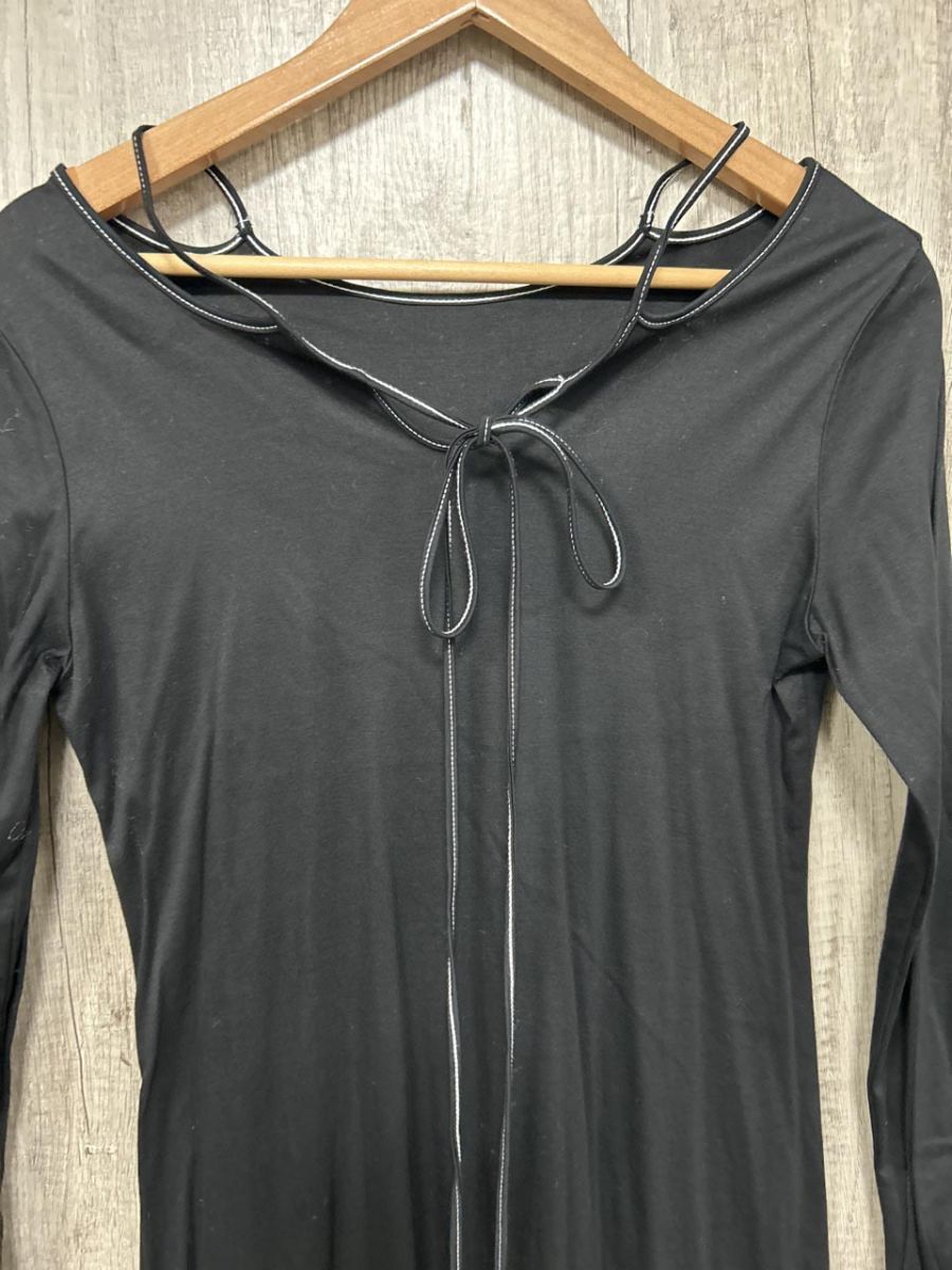 MURRAL ミューラル 別注 Ivy long sleeve dress ブラック ワンピース size 1 S 黒 レディース