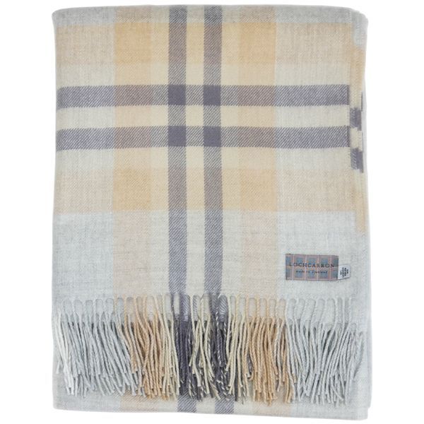  ウール ストール ブランケット ギフト ラグ 大判 ロキャロン タータン チェック レディース 英国 おしゃれ ひざ掛け メンズ アイオナシルバー ストール ショール 小物