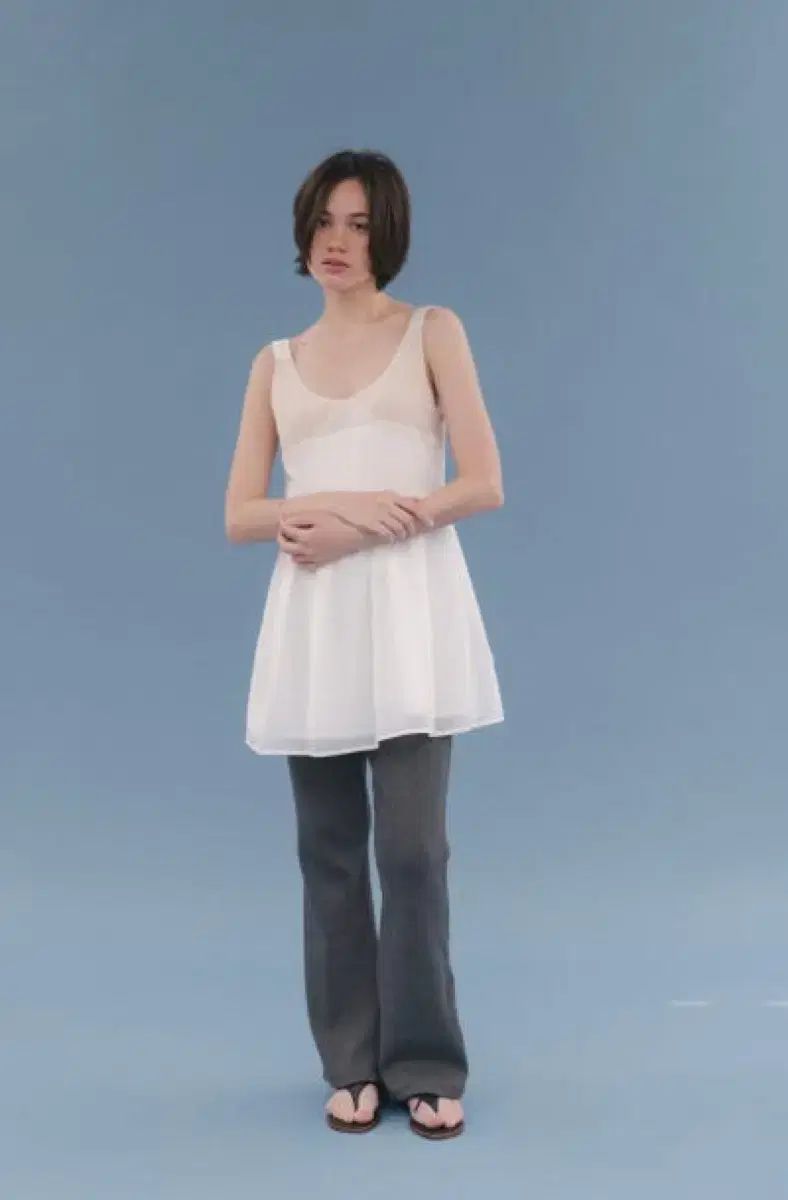 TANNAT シルク ツートン ONE PIECE