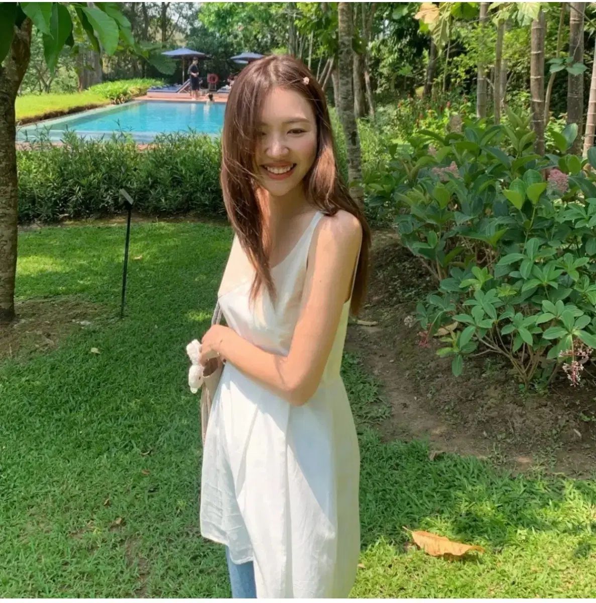 TANNAT シルク ツートン ONE PIECE