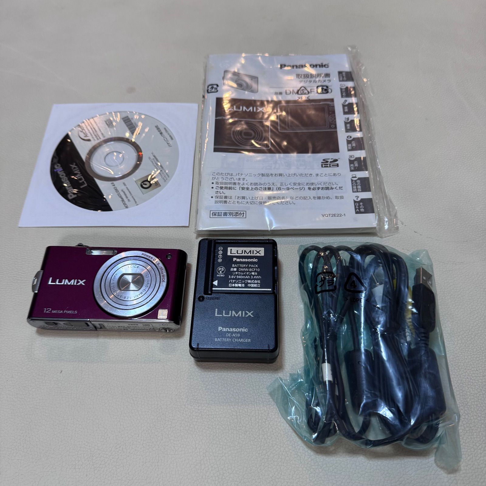 Panasonic パナソニック LUMIX ルミックス DMC FX 60 コンパクトデジタルカメラ