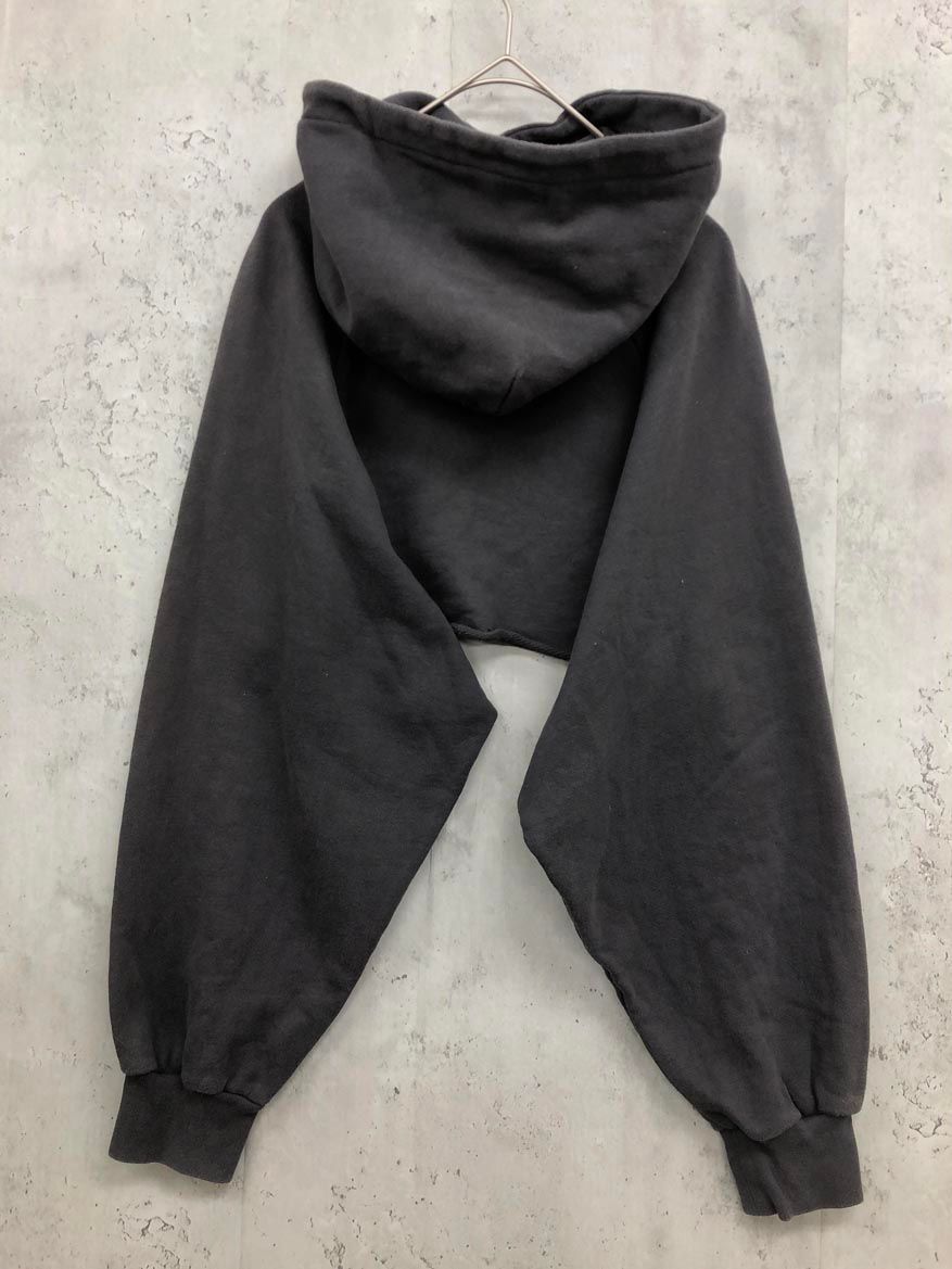 BEAMS BOY ビームスボーイ 13-13-0361-101 フレンチテリー ボレロ カーディガン チャコールグレー レディース