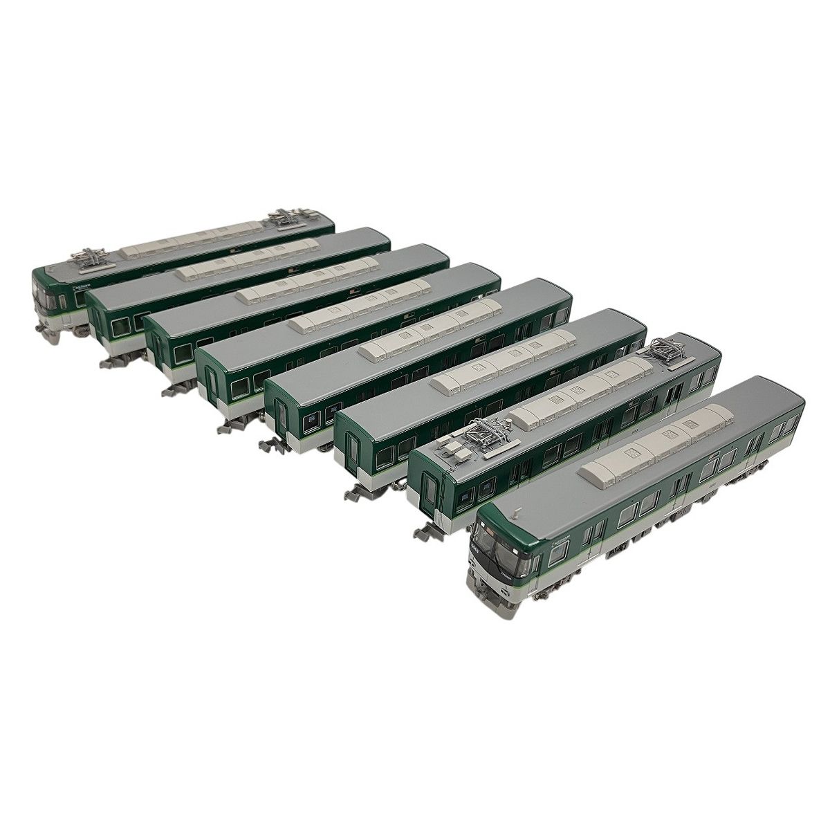 GREEN MAX 1108 T M グリーンマックス 京阪6000系新塗装 塗装済みキット 組み立て品 8両セット 鉄道模型 Nゲージ