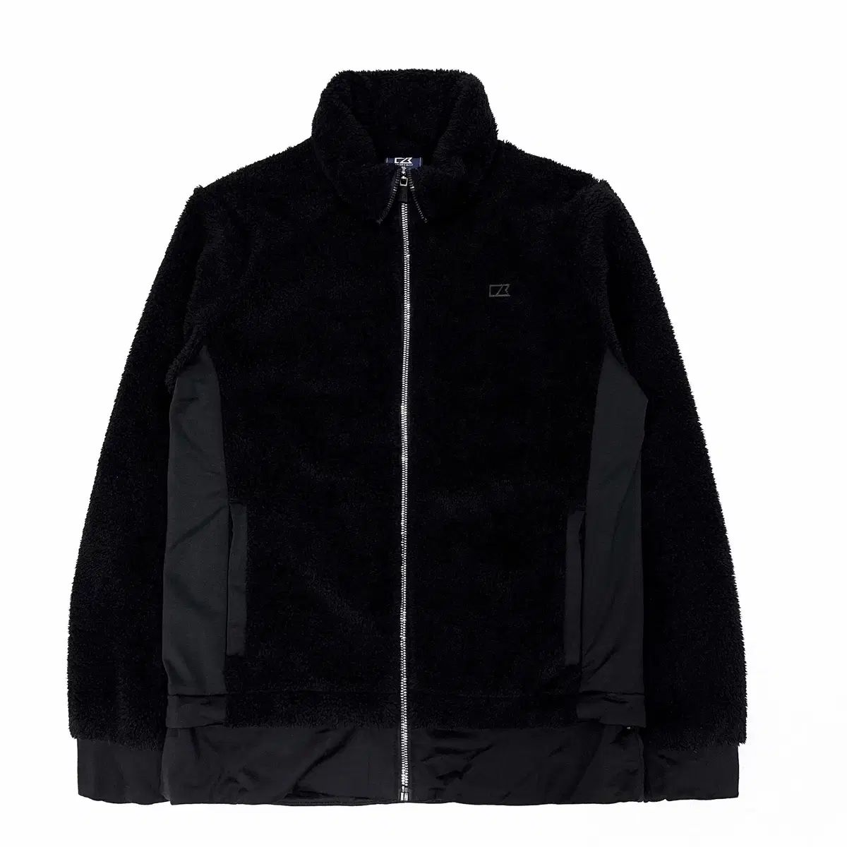 95 Cutter＆Buck ブラック 防風ライナー グースダウン アウター 