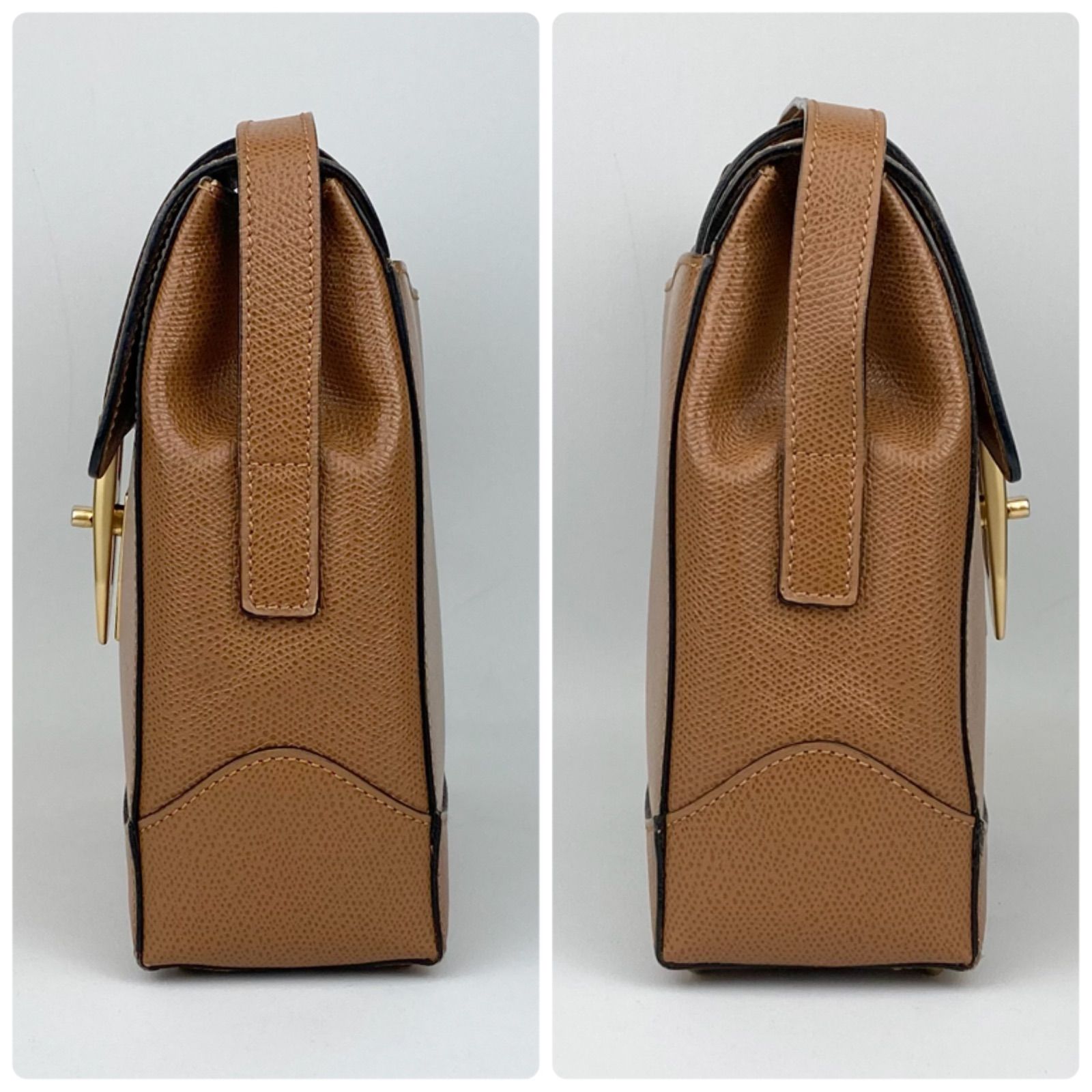 CELINE セリーヌ オールドセリーヌ ターンロック M96 レザーショルダー 