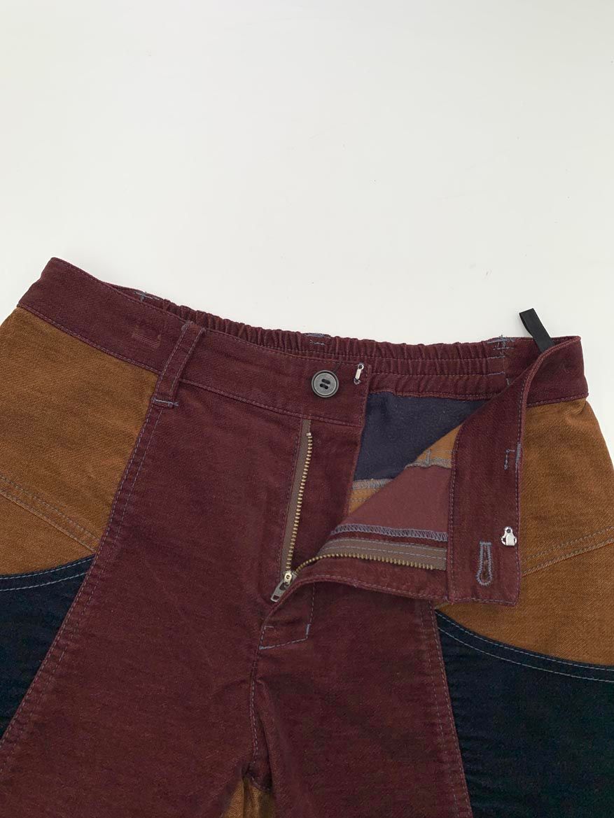 センソユニコ　キューブキューブ　パンツ新品 センソユニコ CUBE-CUBE キューブキューブ コーデュロイ マルチカラー