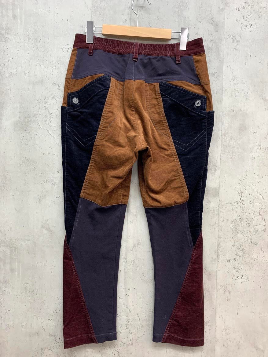 センソユニコ　キューブキューブ　パンツ新品 センソユニコ CUBE-CUBE キューブキューブ コーデュロイ マルチカラー