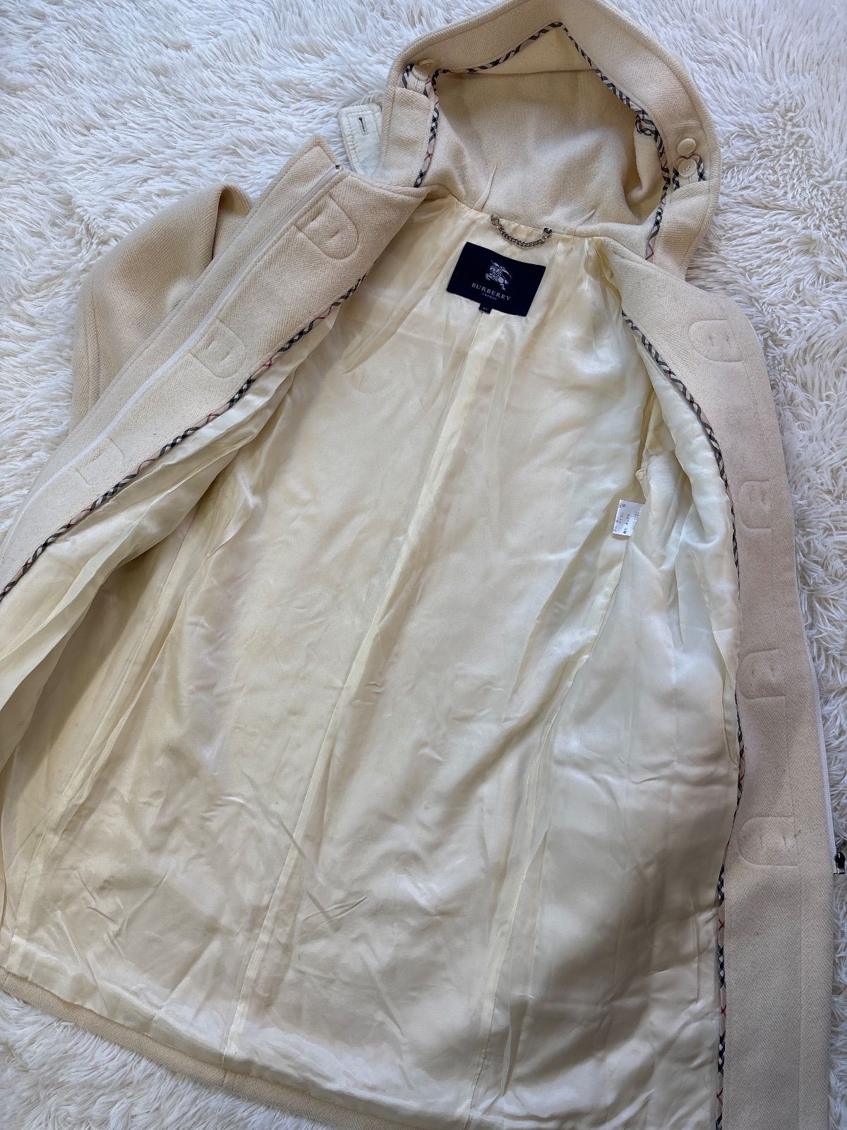 バーバリー ダッフルコート 表記サイズ40 レディース Mサイズ相当 5576