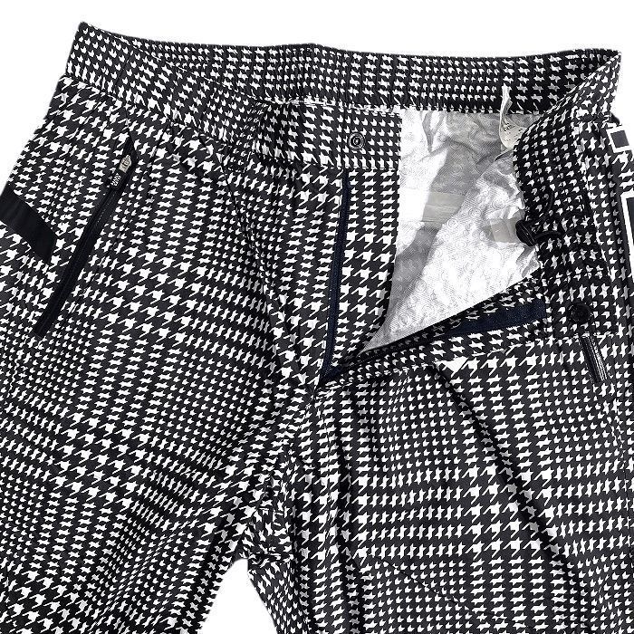 PEARLY GATES パーリーゲイツ 工場 ゴルフ 撥水×防風 Nyドビー 千鳥柄