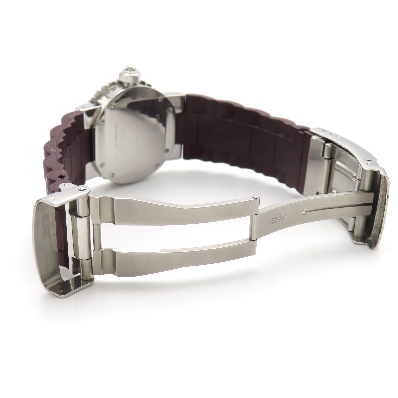 腕時計 パープル文字盤