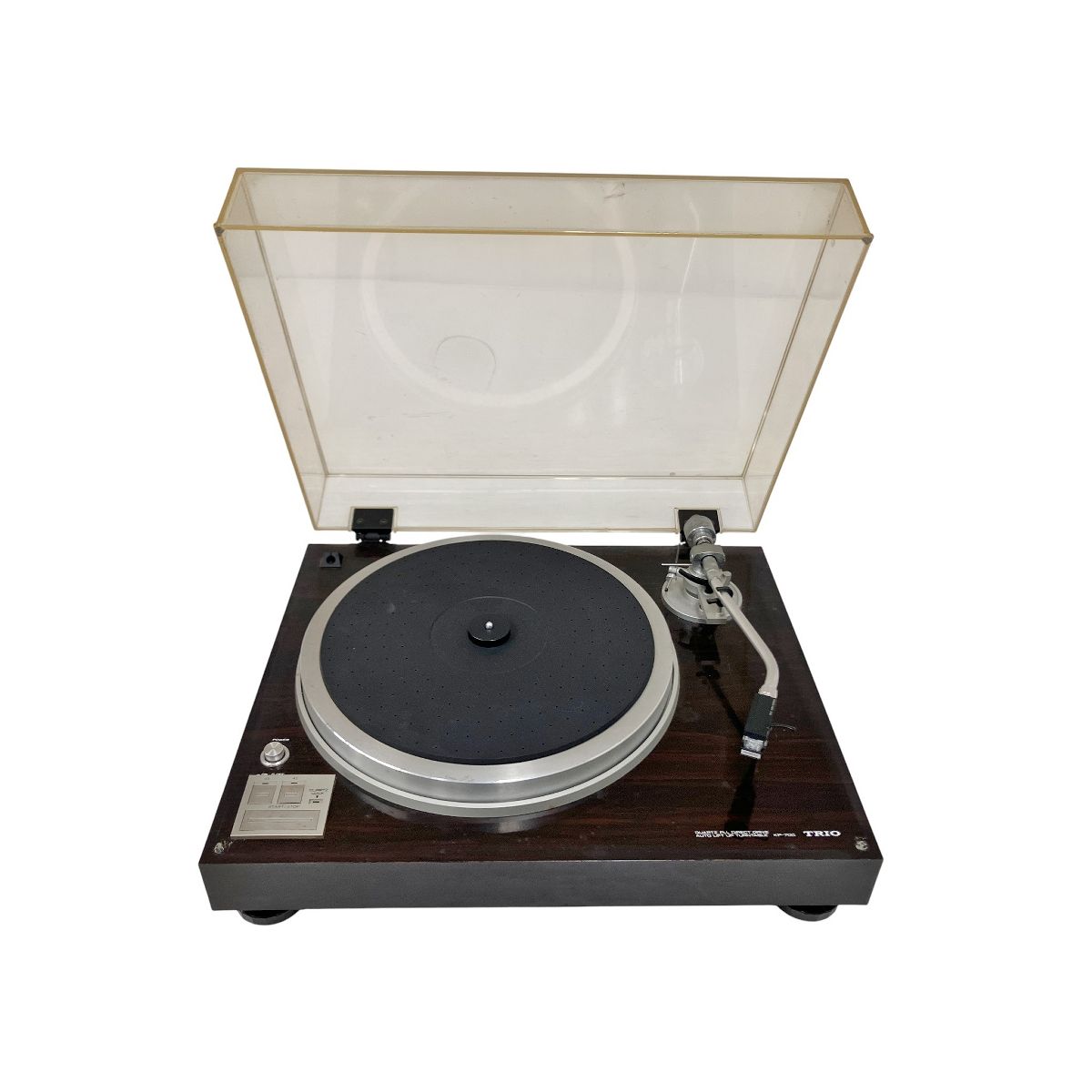 TRIO トリオ KP-700D レコードプレーヤー レトロ TRIO トリオ KP-700D レコードプレイヤー ターンテーブル 中古