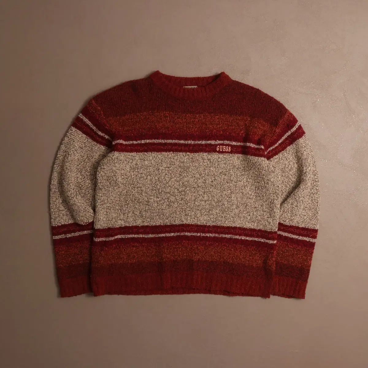90's ゲス オールドスクール ウール ニット A1103