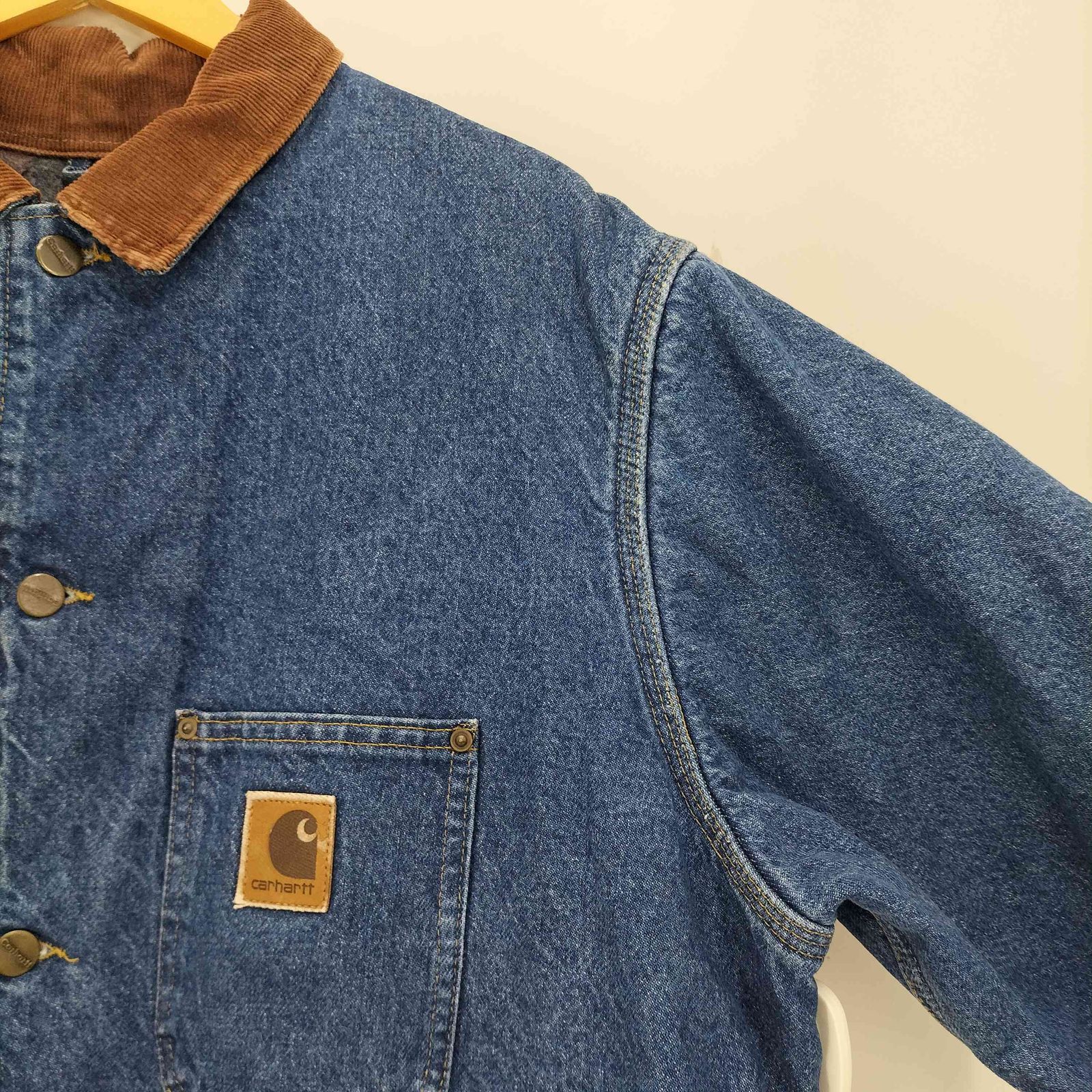 カーハート Carhartt 00s USA製 デニムカバーオール ミシガンチョア
