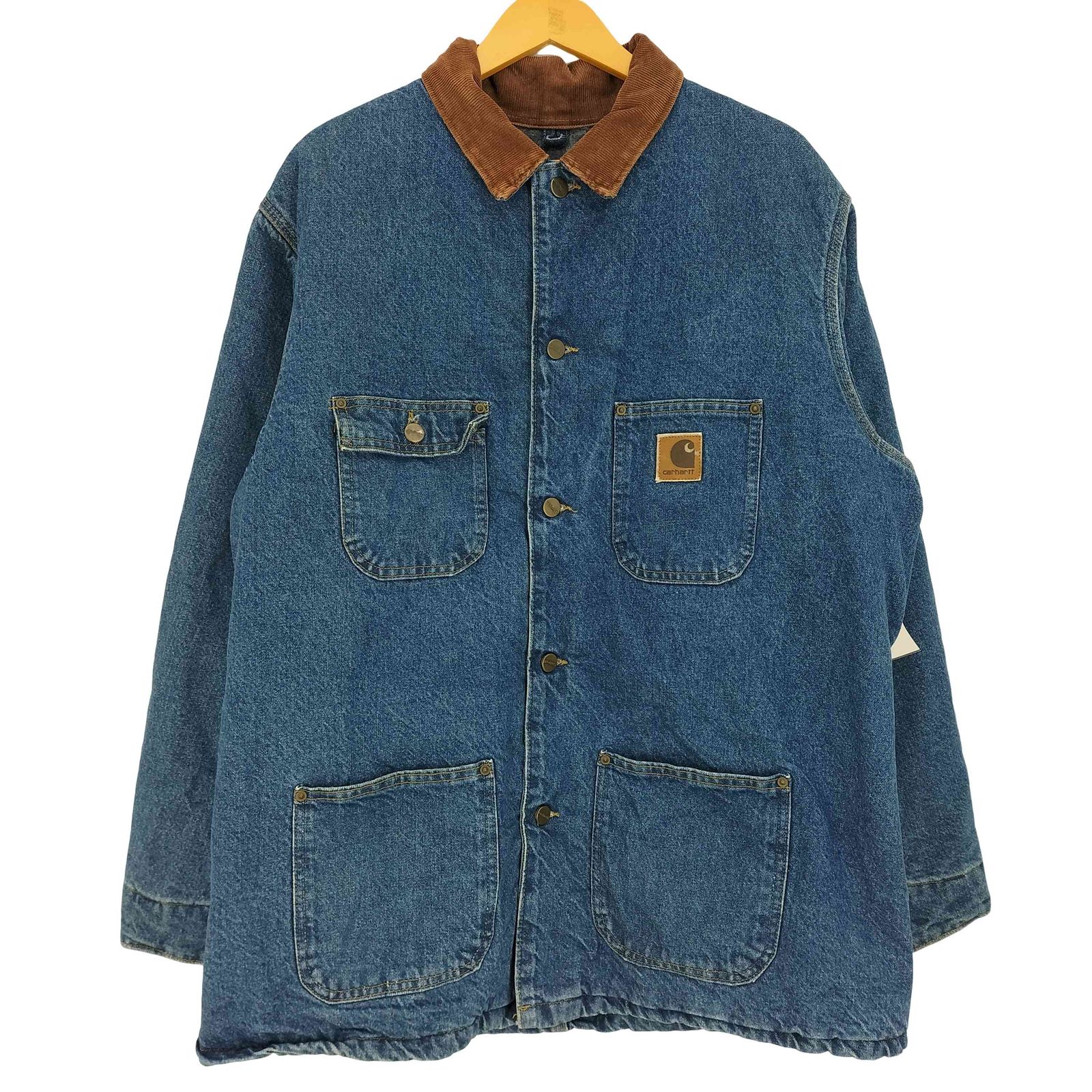 カーハート Carhartt 00s USA製 デニムカバーオール ミシガンチョア