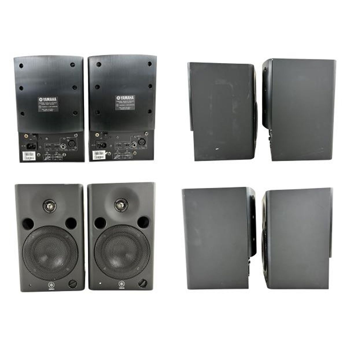 YAMAHA MSP5 STUDIO パワード モニター スピーカー ペア 2WAY 音響機材