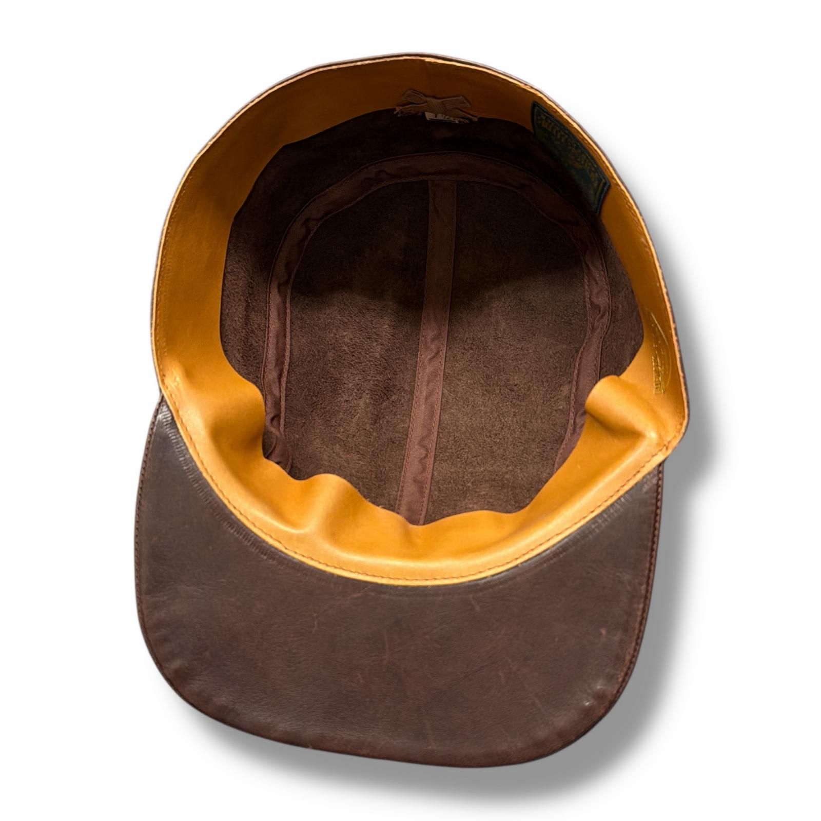 At Last ＆ Co SPORTS CAP ホースハイド レザー スポーツ キャップ