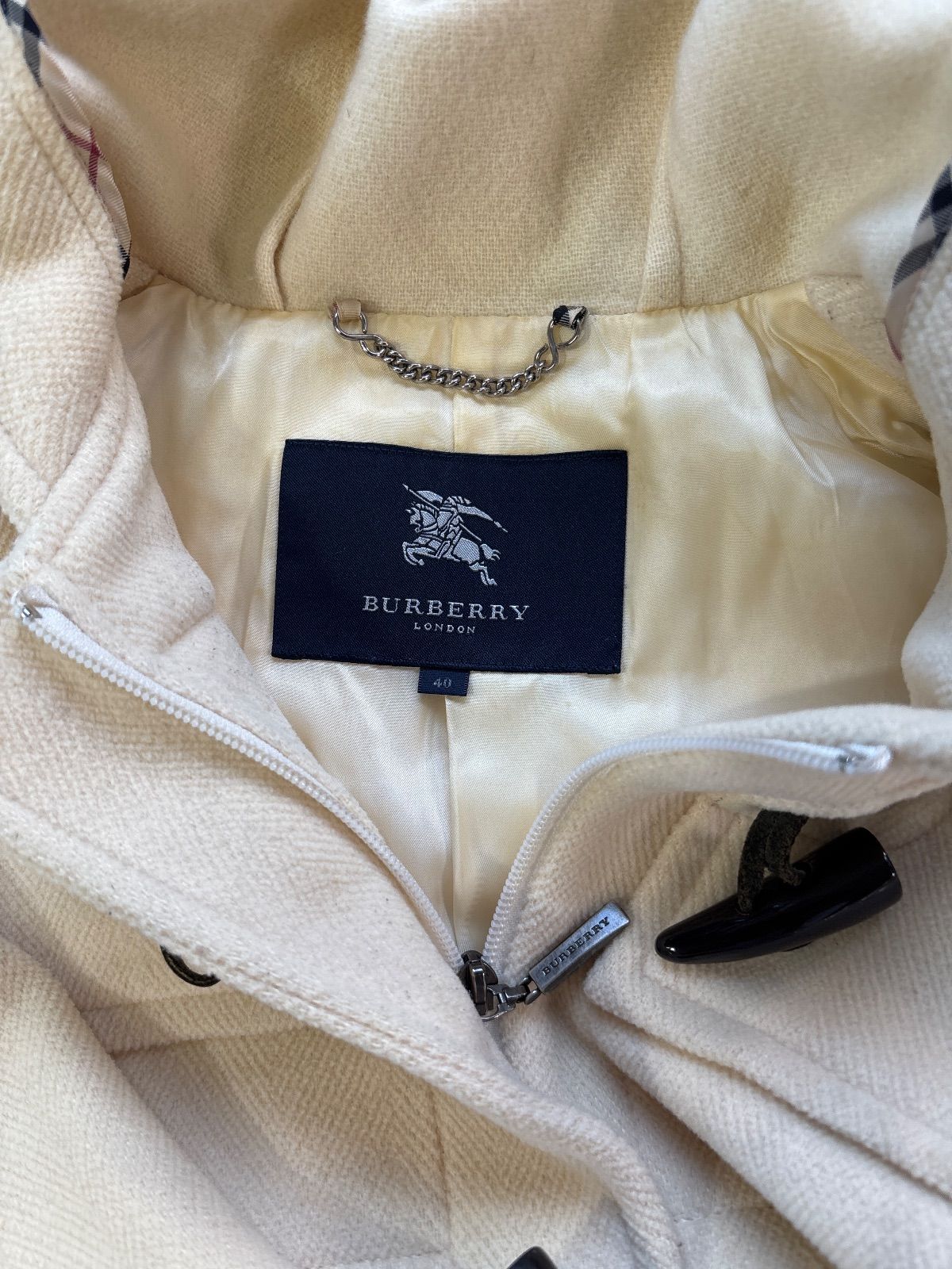  バーバリー ダッフルコート 表記サイズ40 レディース Mサイズ相当 5576 ダッフルコート ジャケット アウター