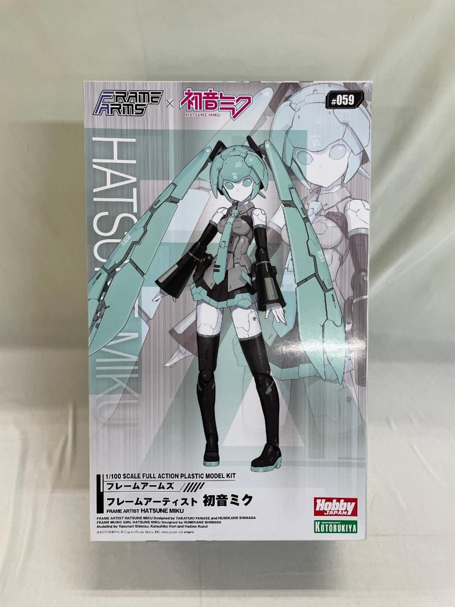 未開封】フレームアームズ フレームアーティスト 初音ミク 全高約159mm