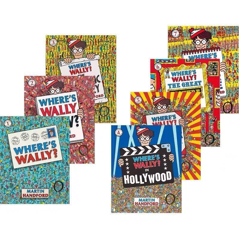 WHERE S WALLY 英語絵本 洋書 全7冊セット 子供 英語 sh 104