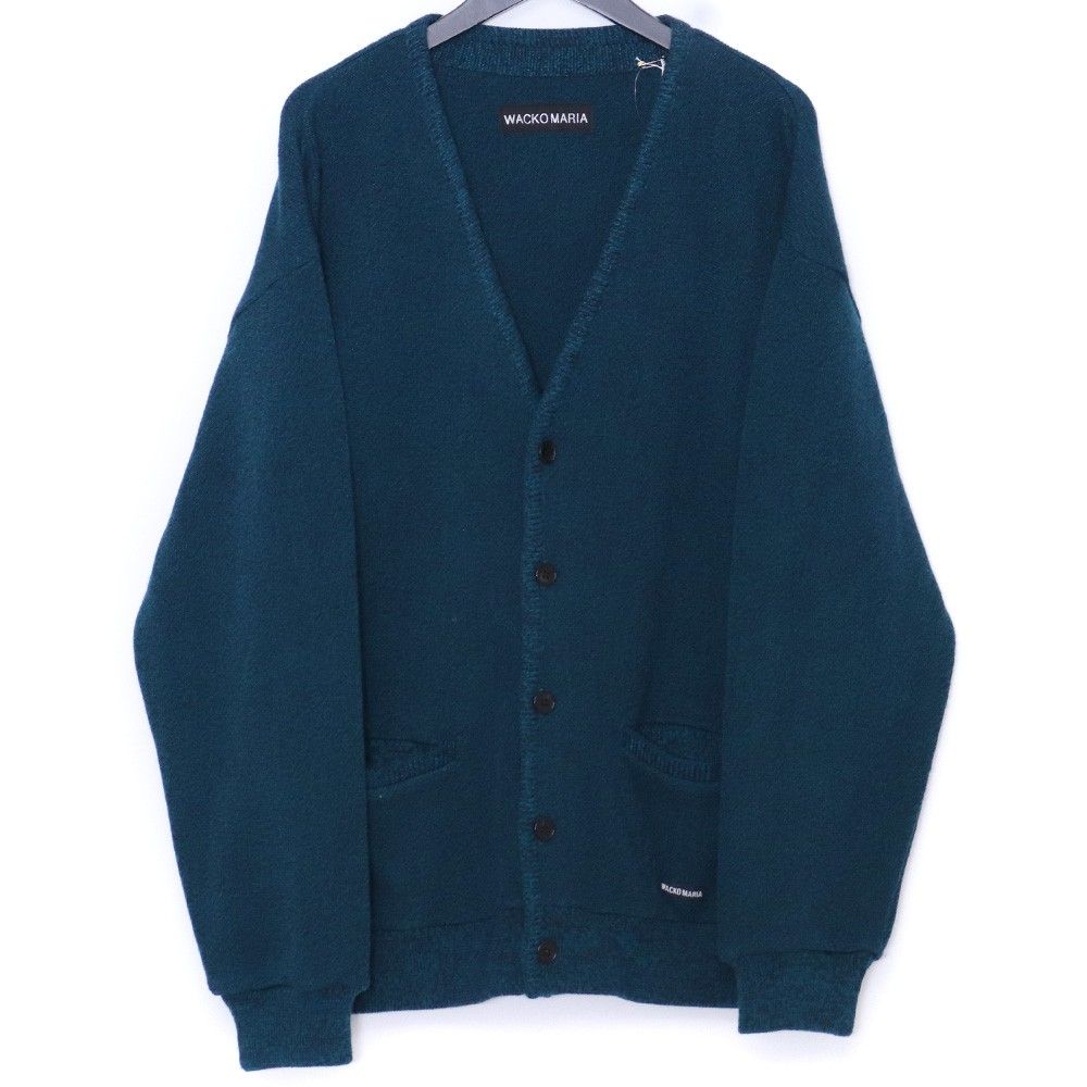 XL【WACKOMARIA】CLASSIC CARDIGAN／新品タグ付／送料込 WACKO MARIA/CLASSIC KNIT CARDIGAN（GRAY）［クラシックニット