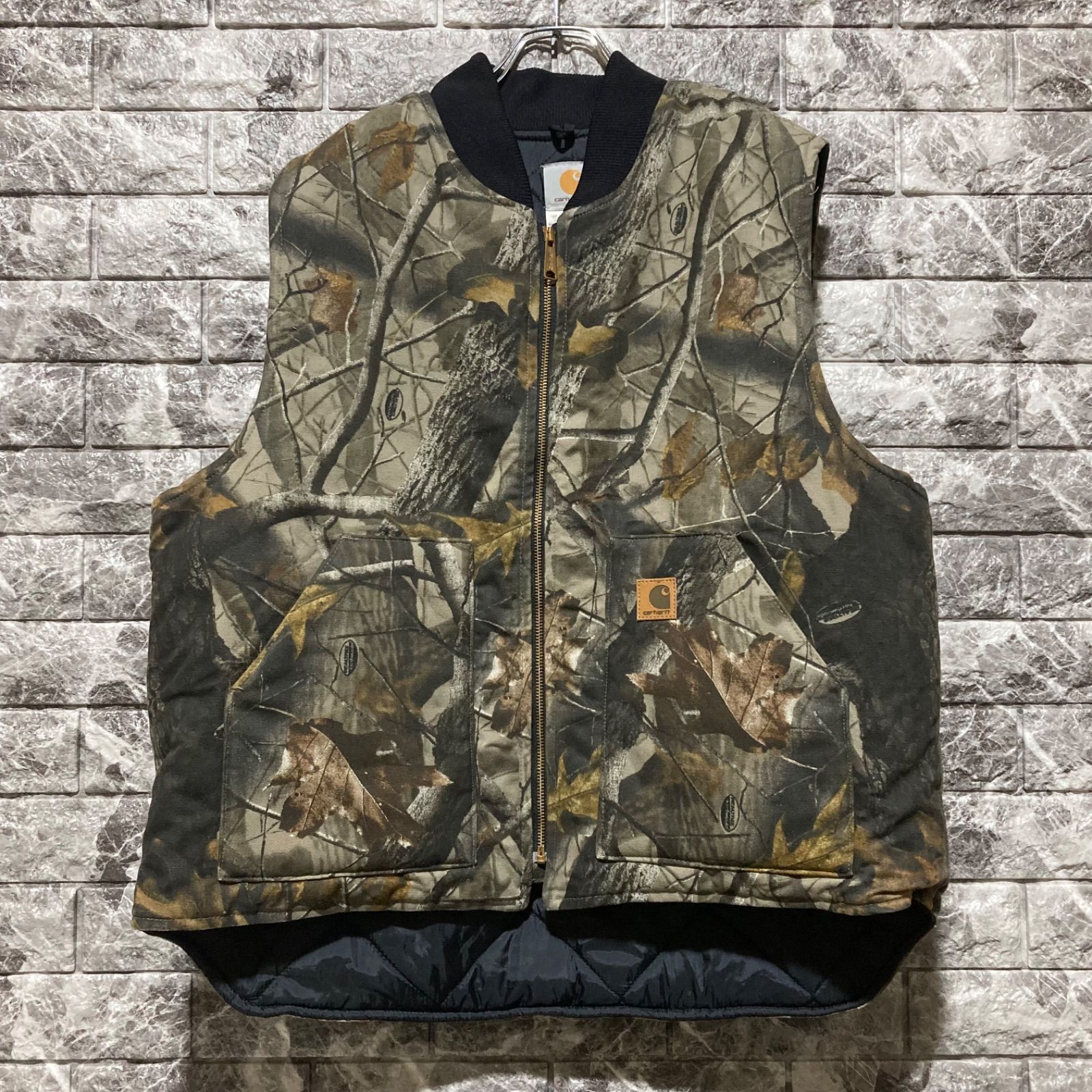 カーハート ダックベスト XL Carhartt 19 メキシコ製 Carhartt ダックベスト ブラウン Size (XL) – frgeek
