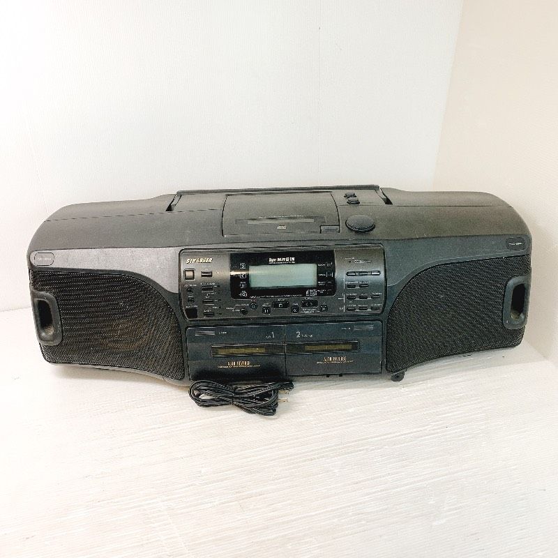 AIWA アイワ CDラジカセ STRASSEER CSD-SR6 - メルカリ