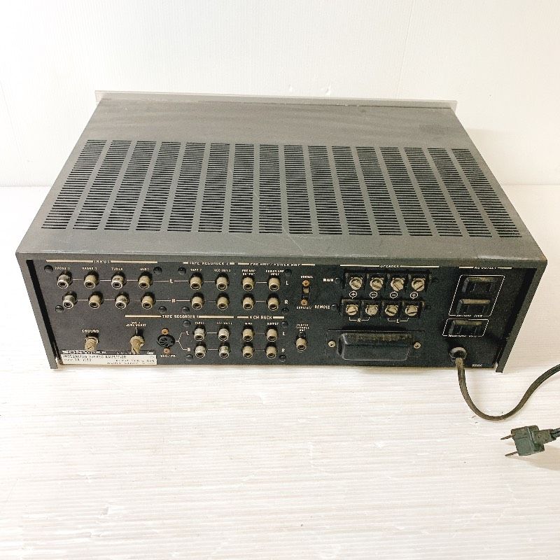 プリ・メインアンプ　SONY.TA-1150D SONY TA-1150D Integrated Amplifier Transistor 100v ((For Parts or