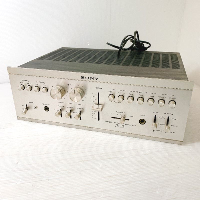 SONY ソニー INTEGATED AMPLIFIER TA-1150 プリメインアンプ - メルカリ